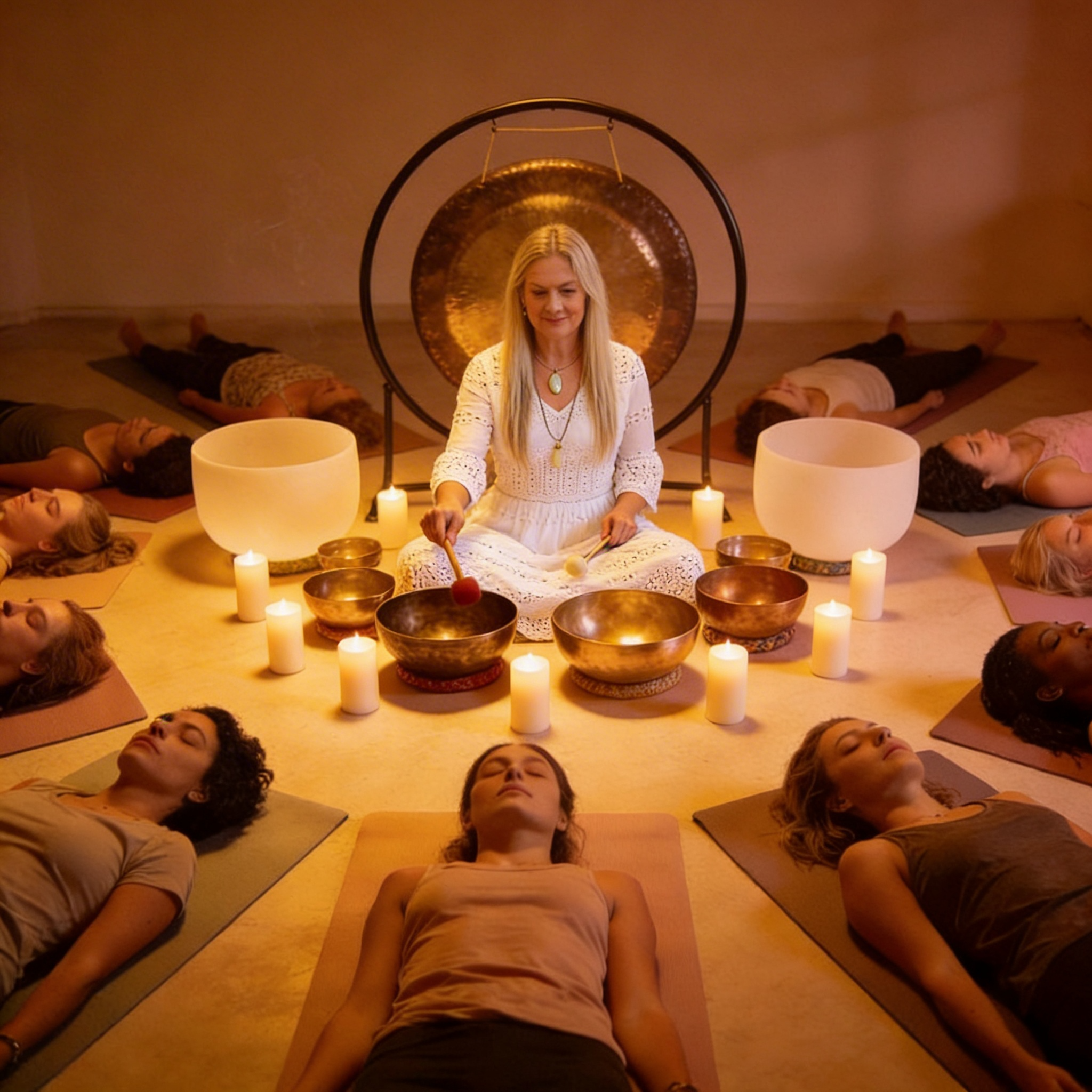 Sound bath at Harmony Sanctuary by Fiona Cooper Smyth